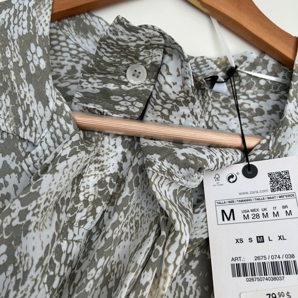 NWT 100% Viscose Animal Print - Picture 3 of 4